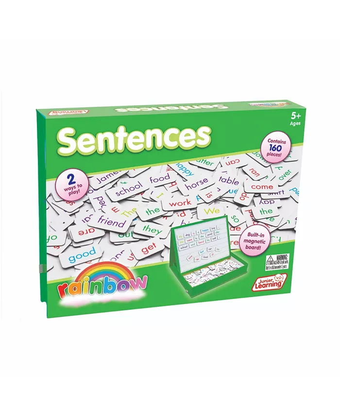 Redbox Junior Learning Rainbow Sentences - Magnetic Activities Learning Set - Mycitystee