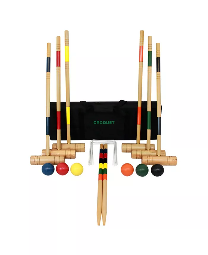 Gener8 Wood Croquet Set - Mycitystee