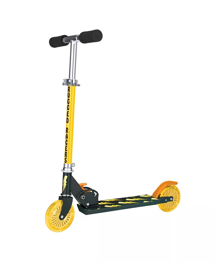 Rugged Racers 2 Wheel LED Kick Scooter - Mycitystee