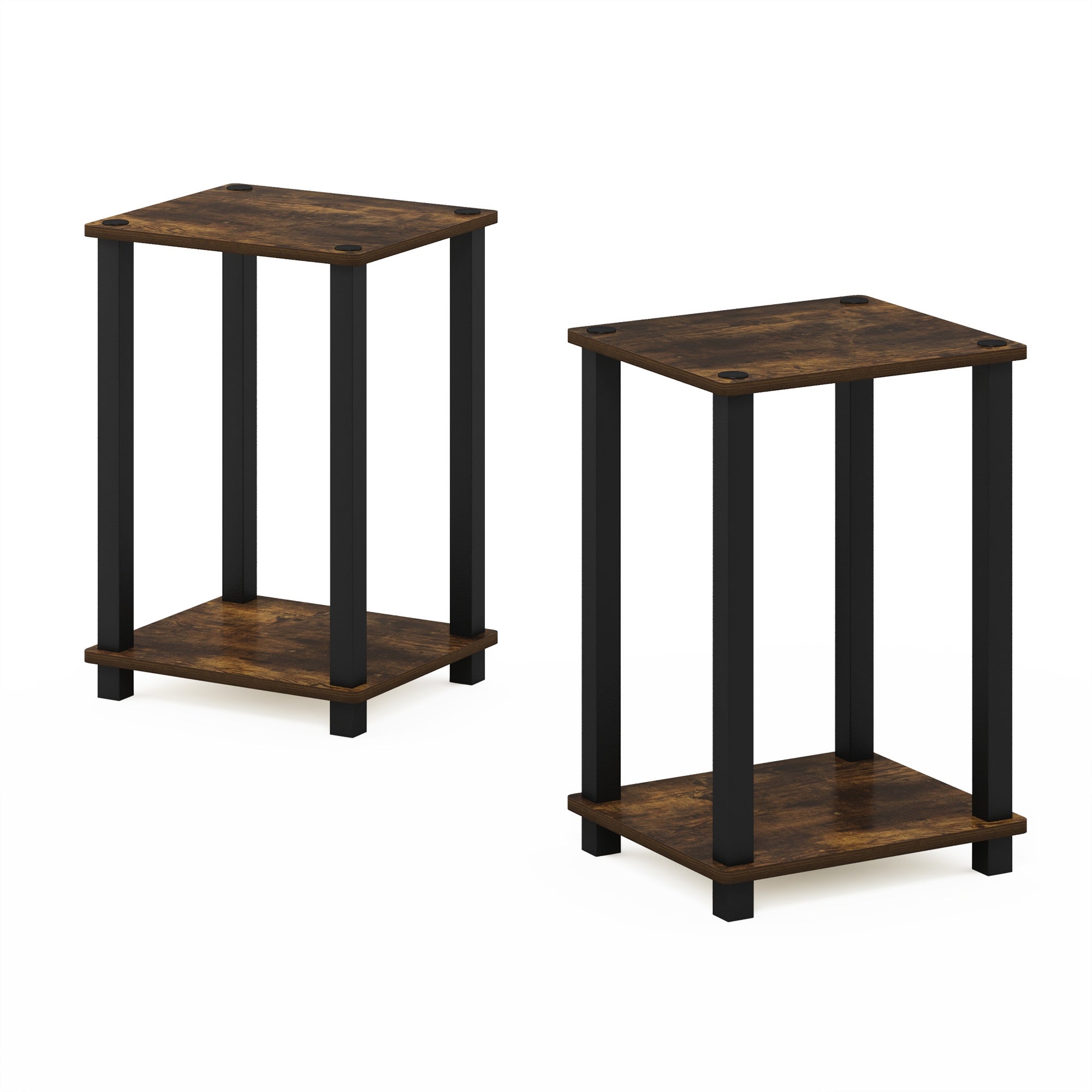 Furinno Simplistic End Table， Small， Set of 2 - Mycitystee