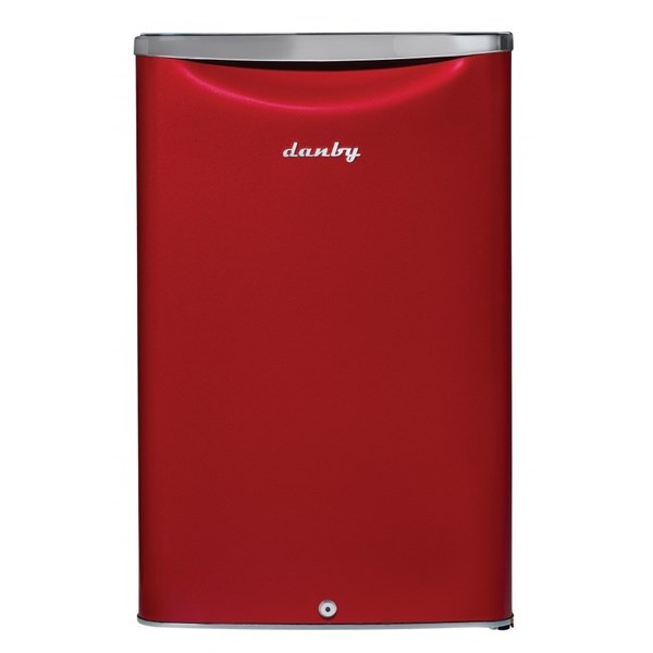 4.4 cu ft All Refrigerator Red Refrigerator - Mycitystee