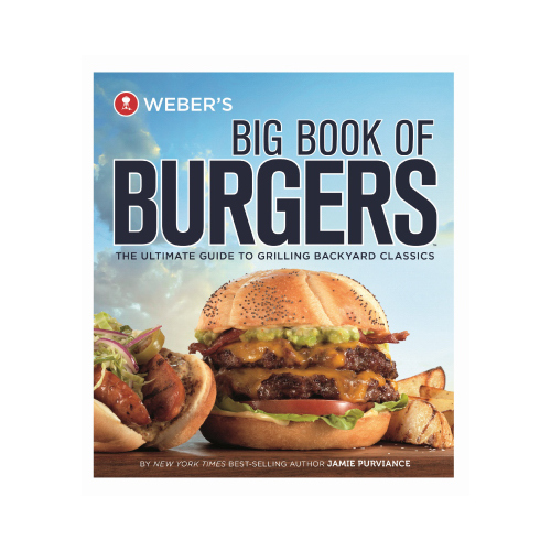 WEBER-STEPHEN PRODUCTS 209553 Big Book Of Burgers Cookbook， 5-Pc. Display - Mycitystee