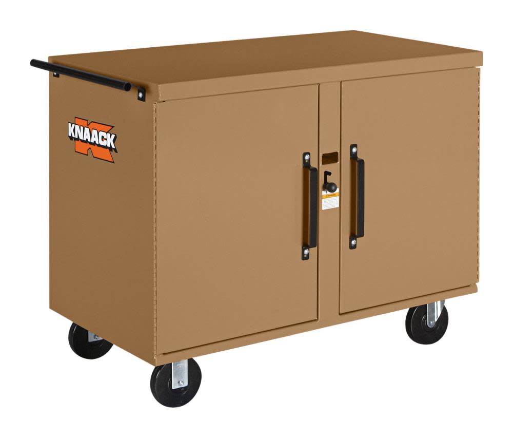 Knaack STORAGEMASTER Rolling Work Bench Steel Jobsite Box 49 from Knaack - Mycitystee