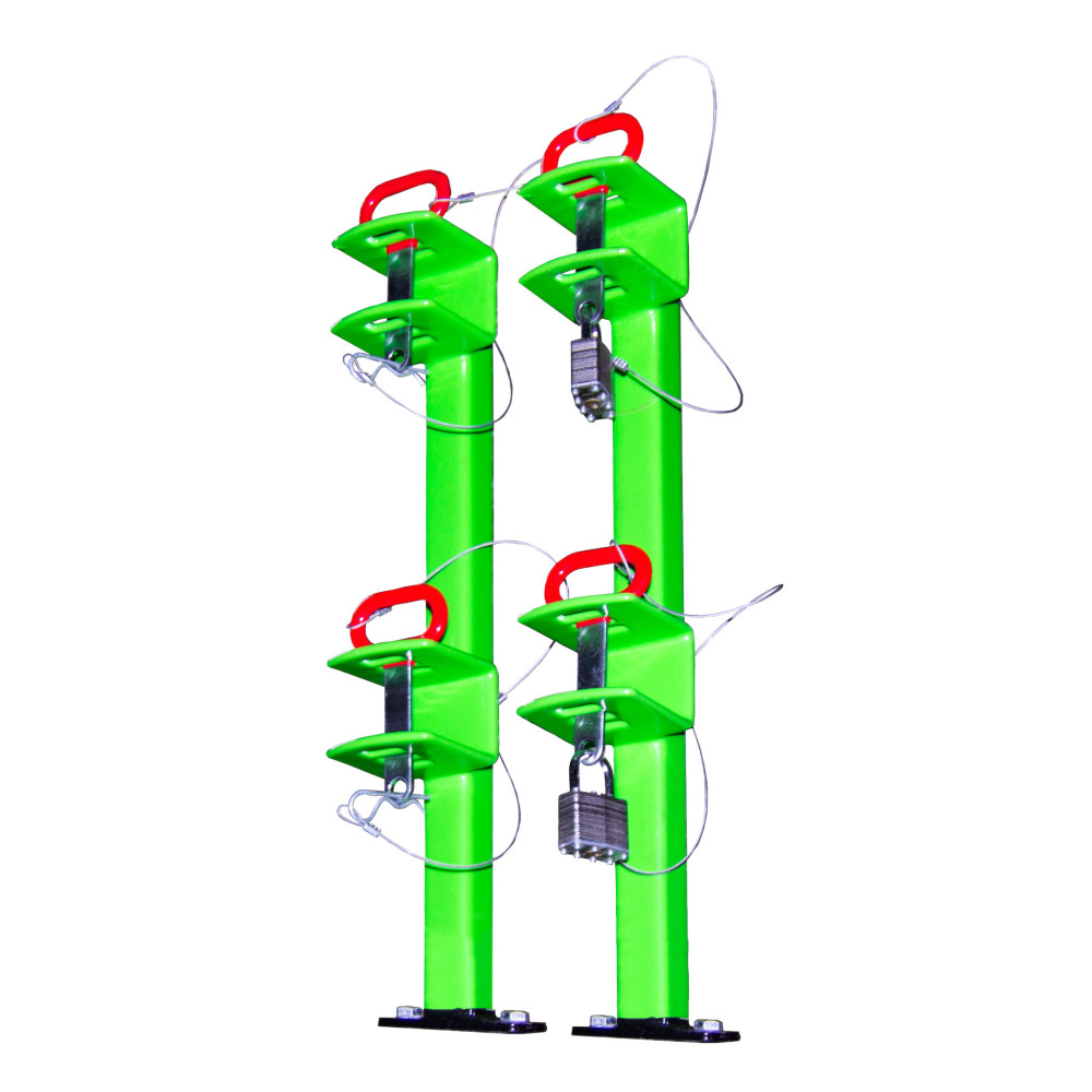 Green Touch Classic Series 2 Place Trimmer Rack For Open Trailer - Mycitystee