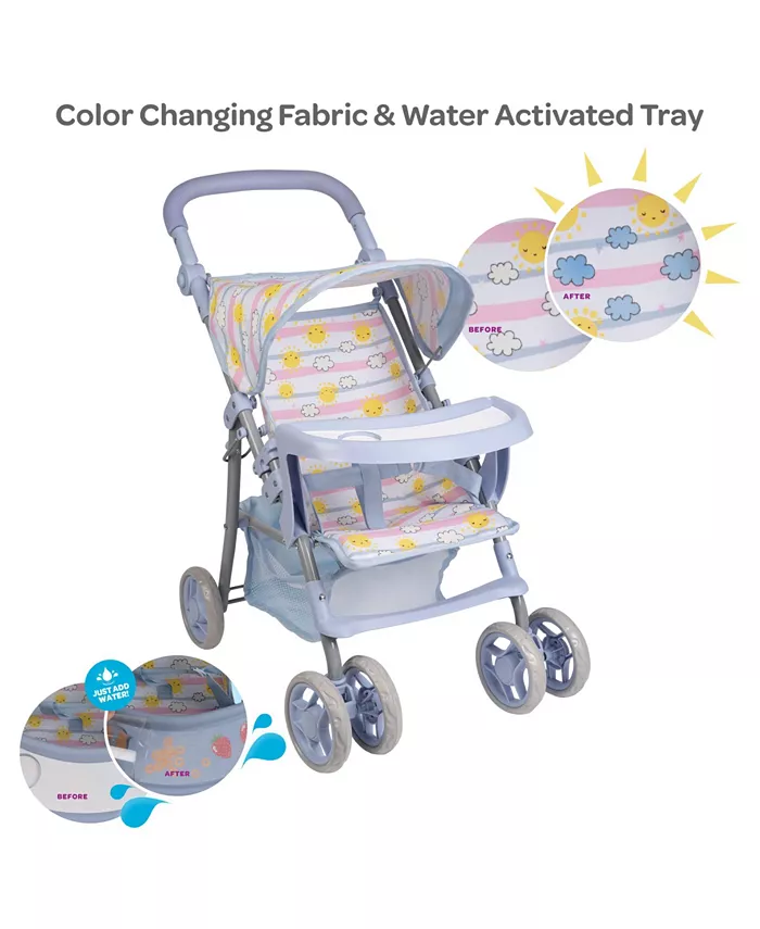 Adora Sunny Days Snack N Go Shade Doll Stroller - Mycitystee