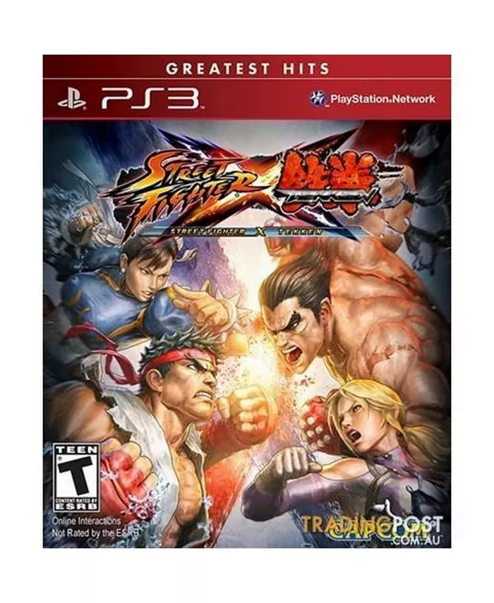 CAPCOM Street Fighter X Tekken - Playstation 3 - Mycitystee