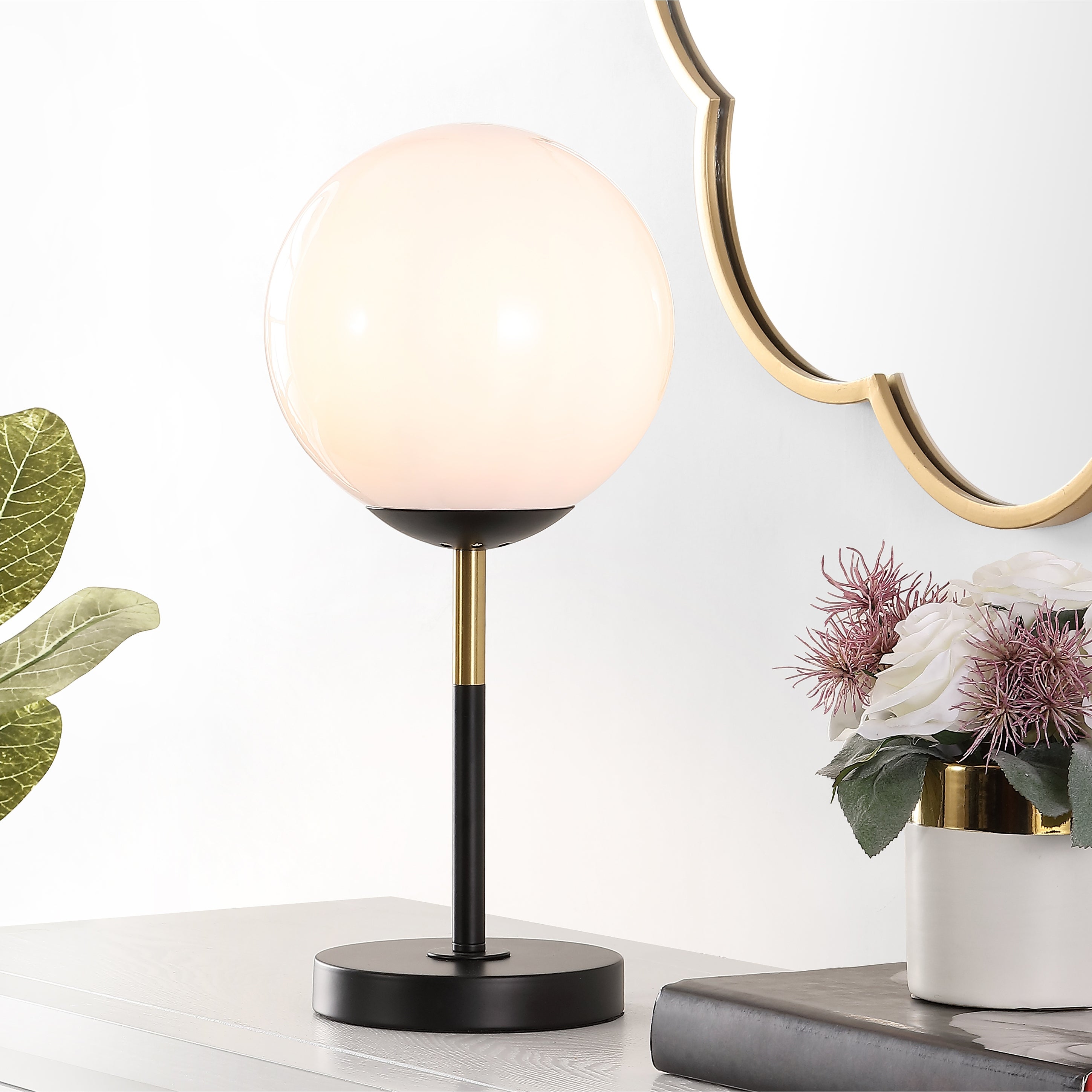 SAFAVIEH Lighting 17-inch Gemini Iron Table Lamp. - 8
