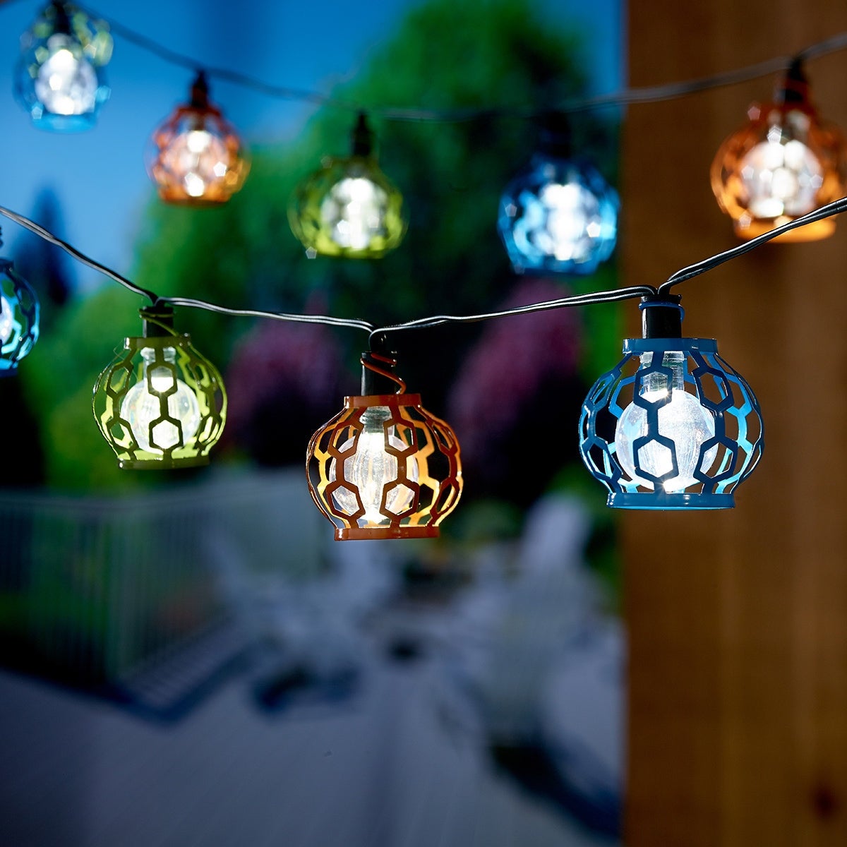 Gala Multi Color Solar String Lights- Professional Series - Mycitystee