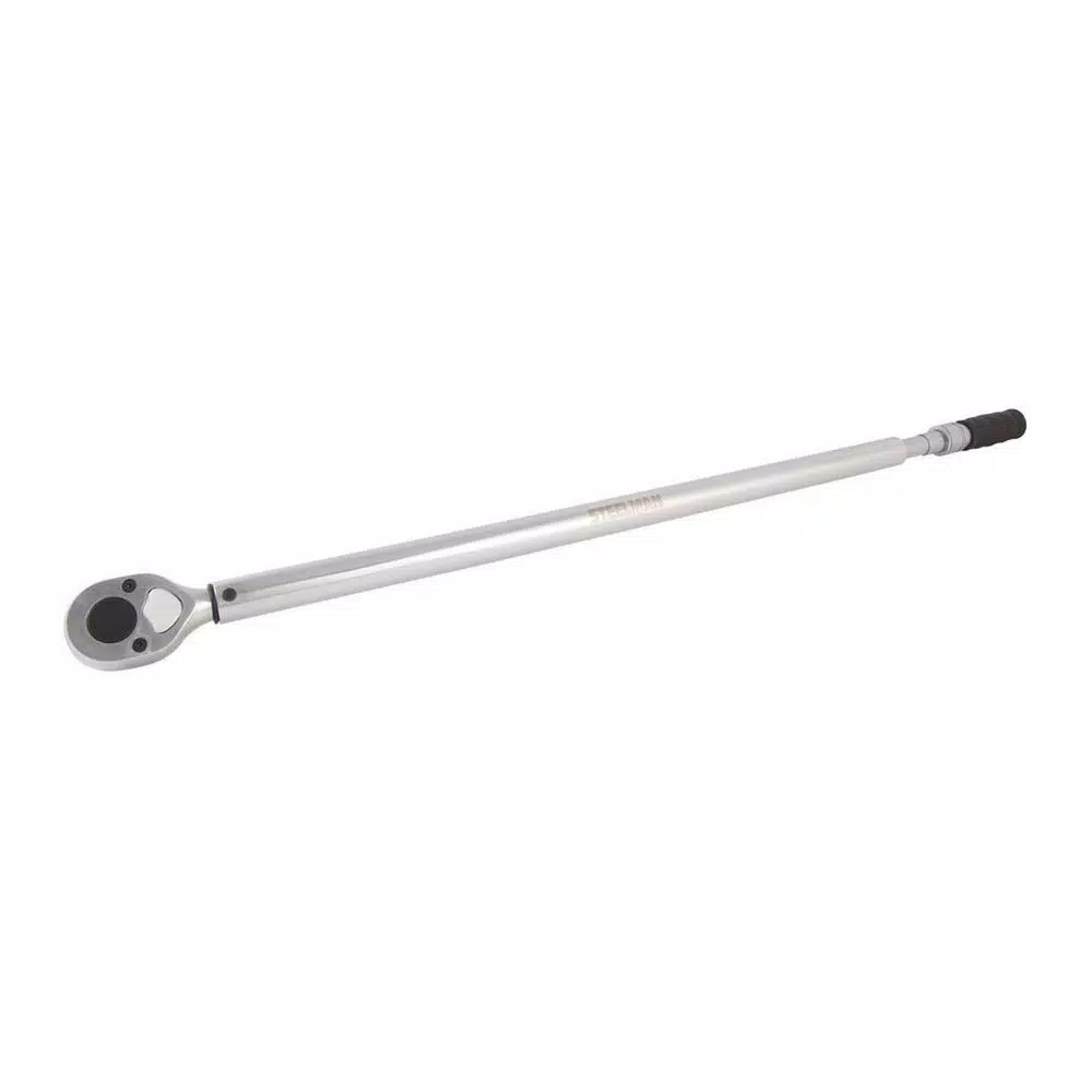 Steelman 3/4 in. Drive 1-Way Micro-Adjustable Torque Wrench and#8211; XDC Depot - Mycitystee
