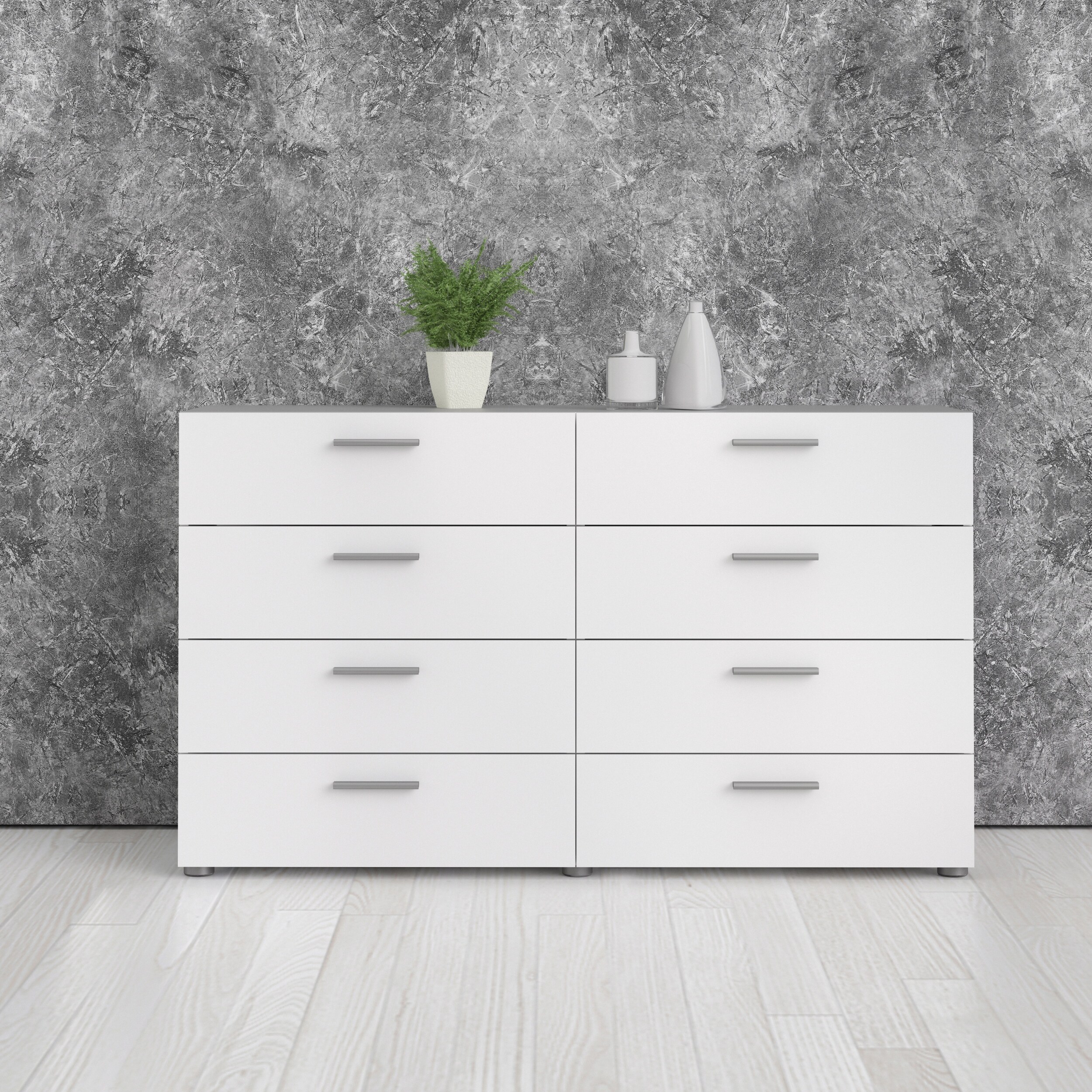 Porch and Den Angus Space-saving 8-Drawer Double Dresser - - 20340016 - Mycitystee