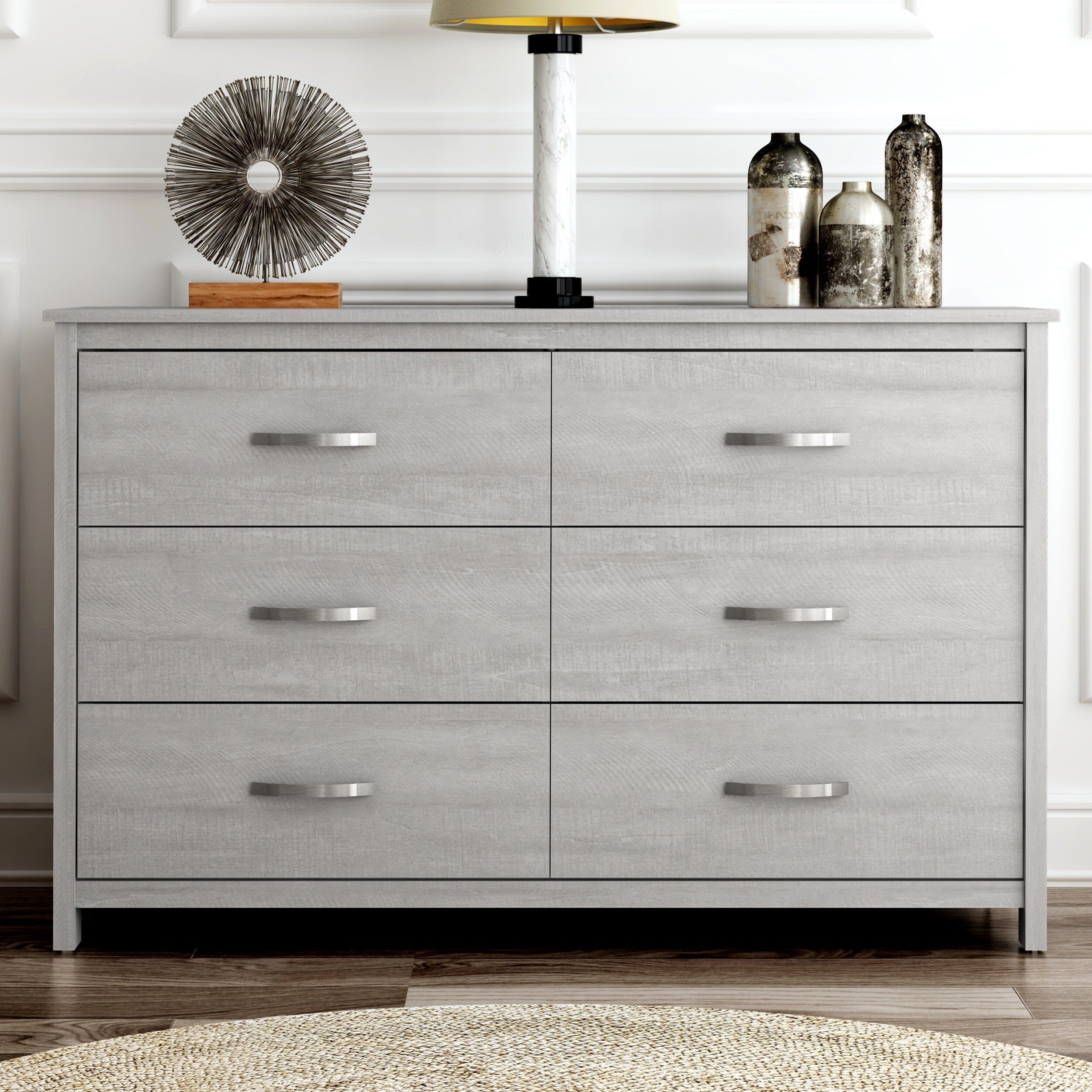 Layton 6-Drawer Dresser with Ultra Fast Assembly (31 in. × 47.2 in. × 15.7 in.) - - 36758333 - Mycitystee