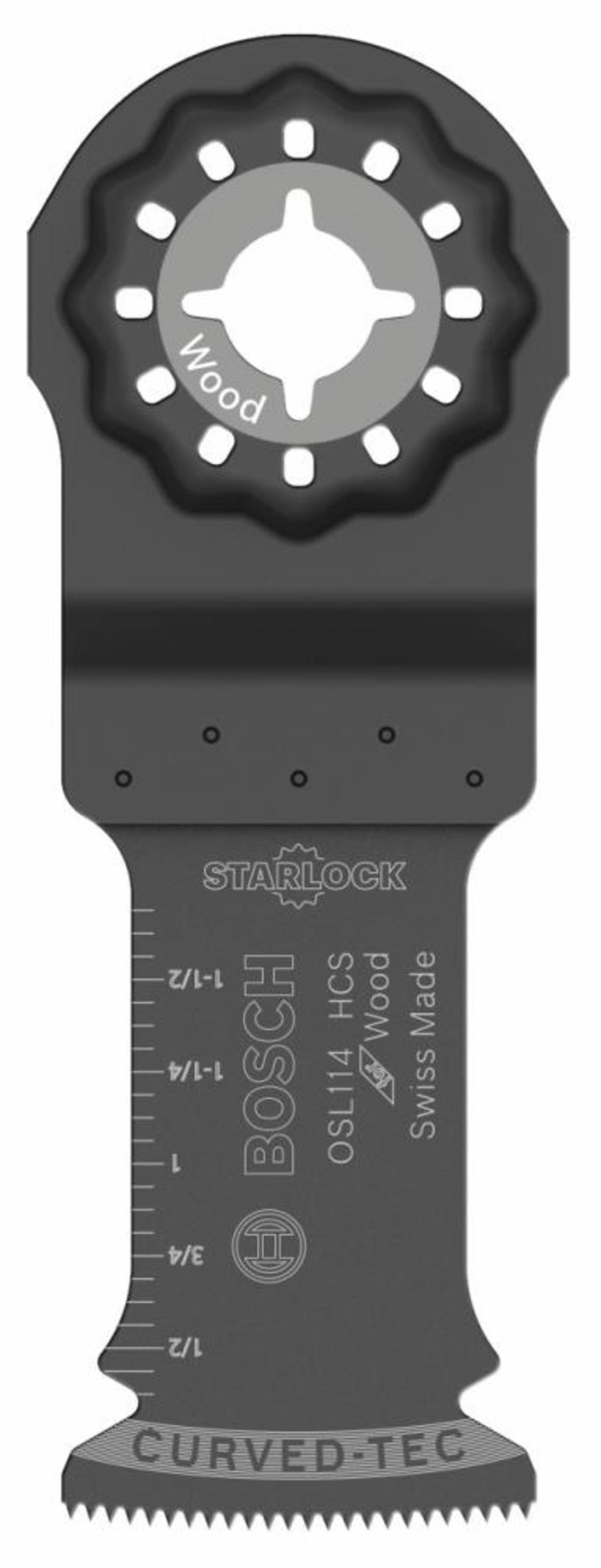 Bosch 1-1/4 In. Starlock Oscillating Multi Tool High-Carbon Steel Plunge Cut Blade OSL114 from Bosch - Mycitystee