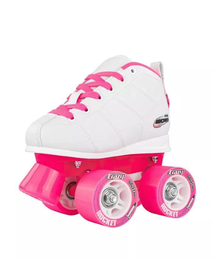 Crazy Skates Rocket Roller Skates For Girls - Great Beginner Kids Quad Skates - Mycitystee