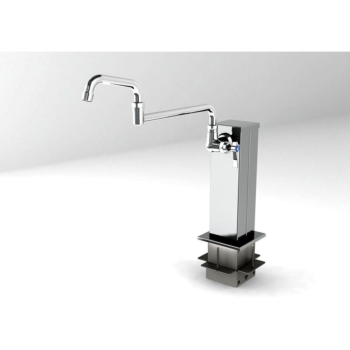 Alfresco Adjustable Outdoor Rated Pot Filler Tower With Cold Water Faucet - Mycitystee