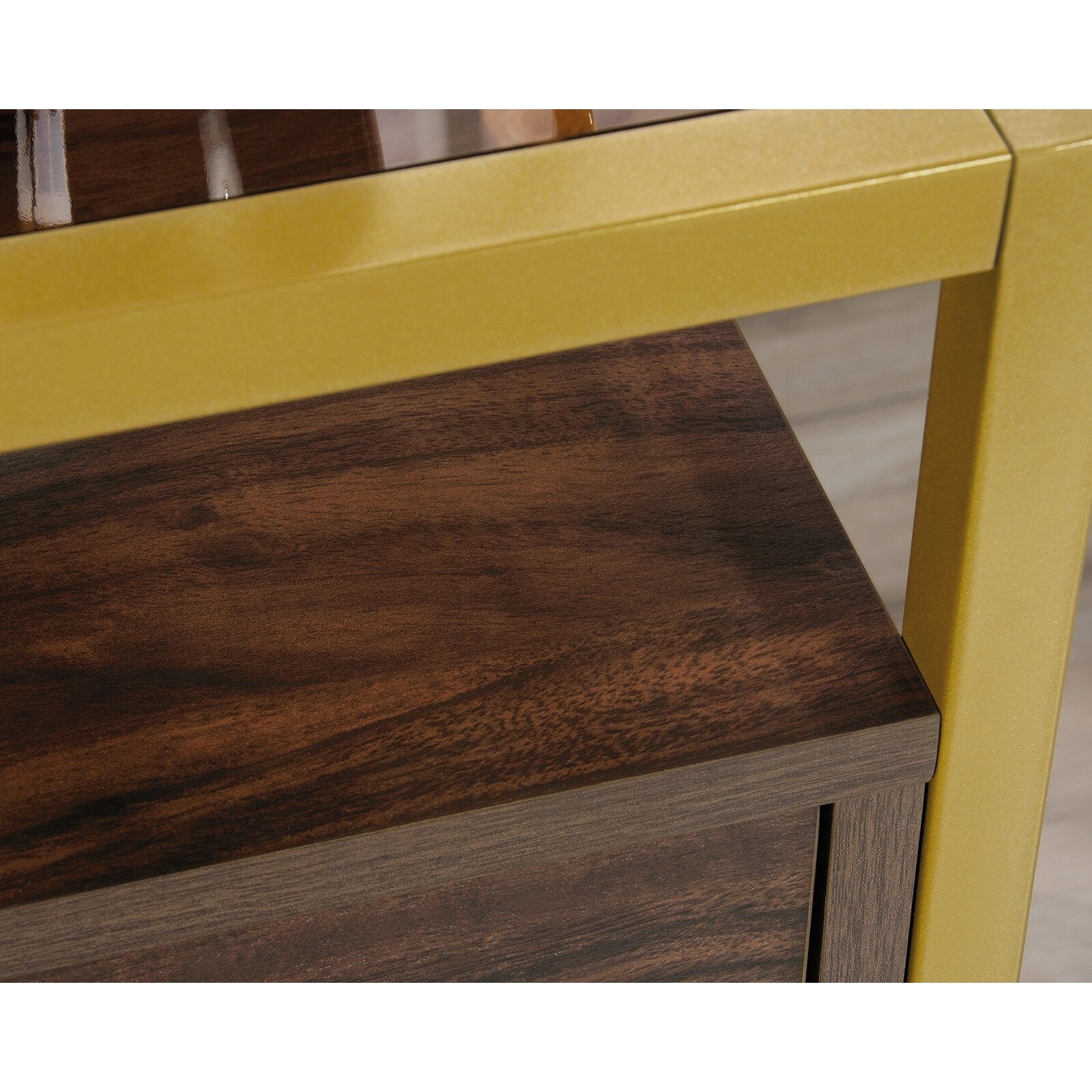 Harper Heights End Table Rich Walnut - Mycitystee