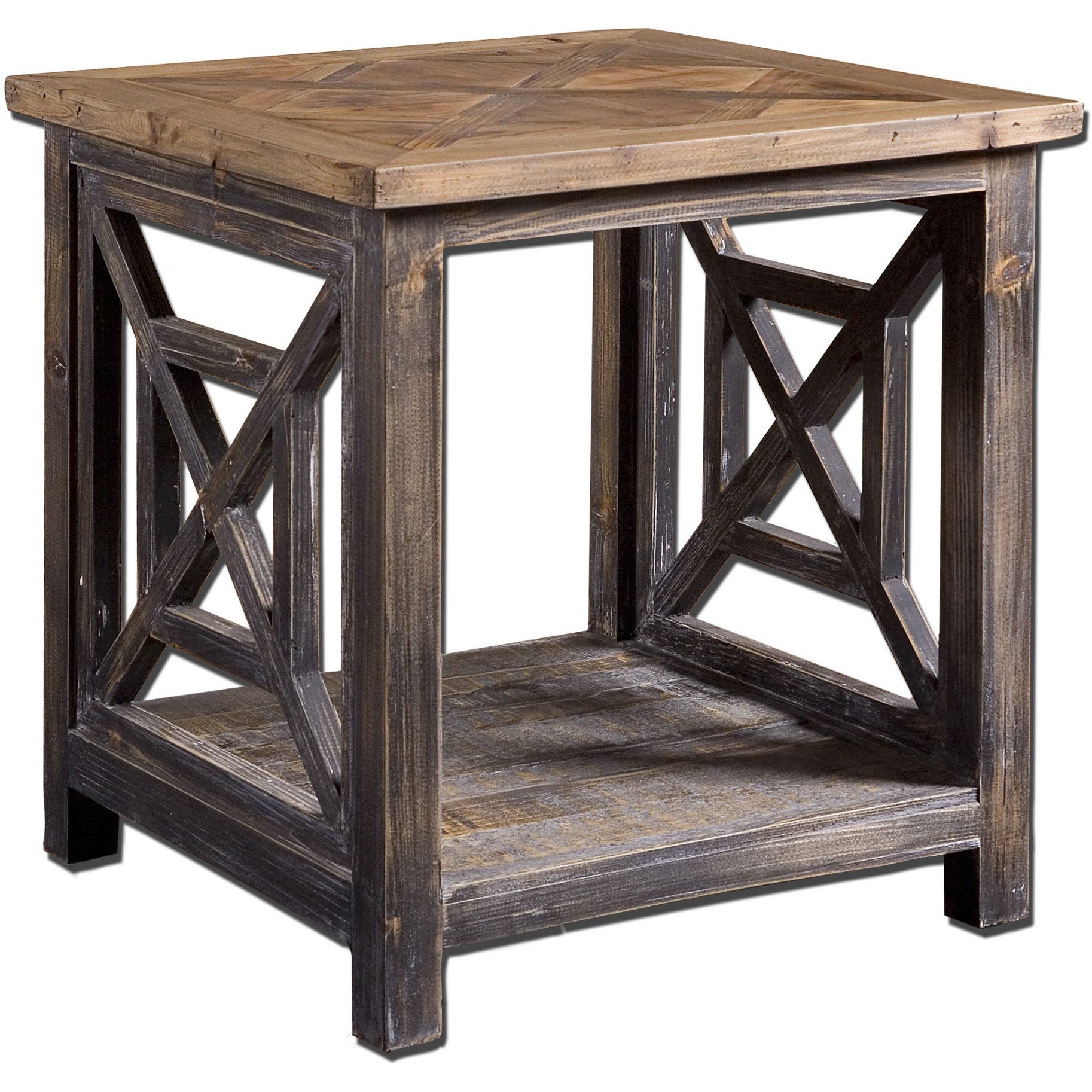 Uttermost Spiro Wood End Table - Mycitystee