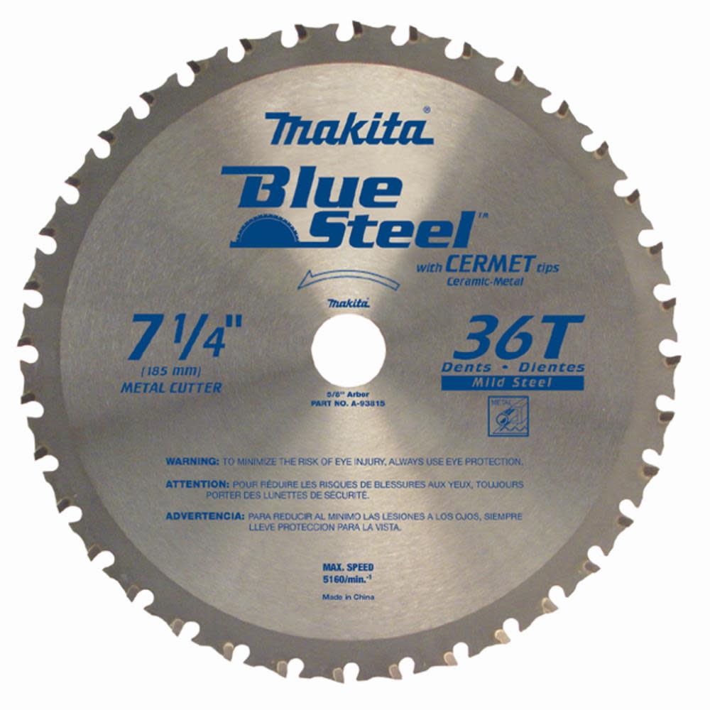 Makita 7-1/4 In. X 36T Cermet Metal Blade A-93815 from Makita - Mycitystee
