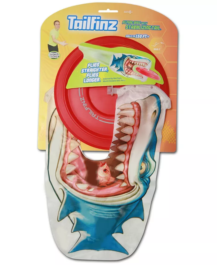 Monkey Business Sports Tailfinz Flying Disc with Stabilizing Tail - Mycitystee