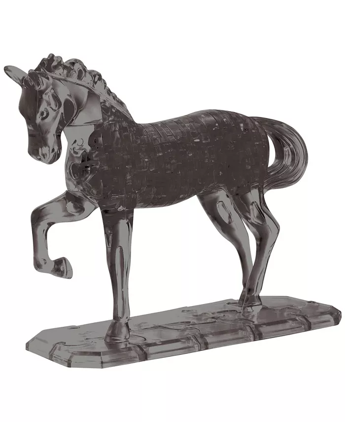 BePuzzled 3D Crystal Horse Puzzle Set， 101 Pieces - Mycitystee
