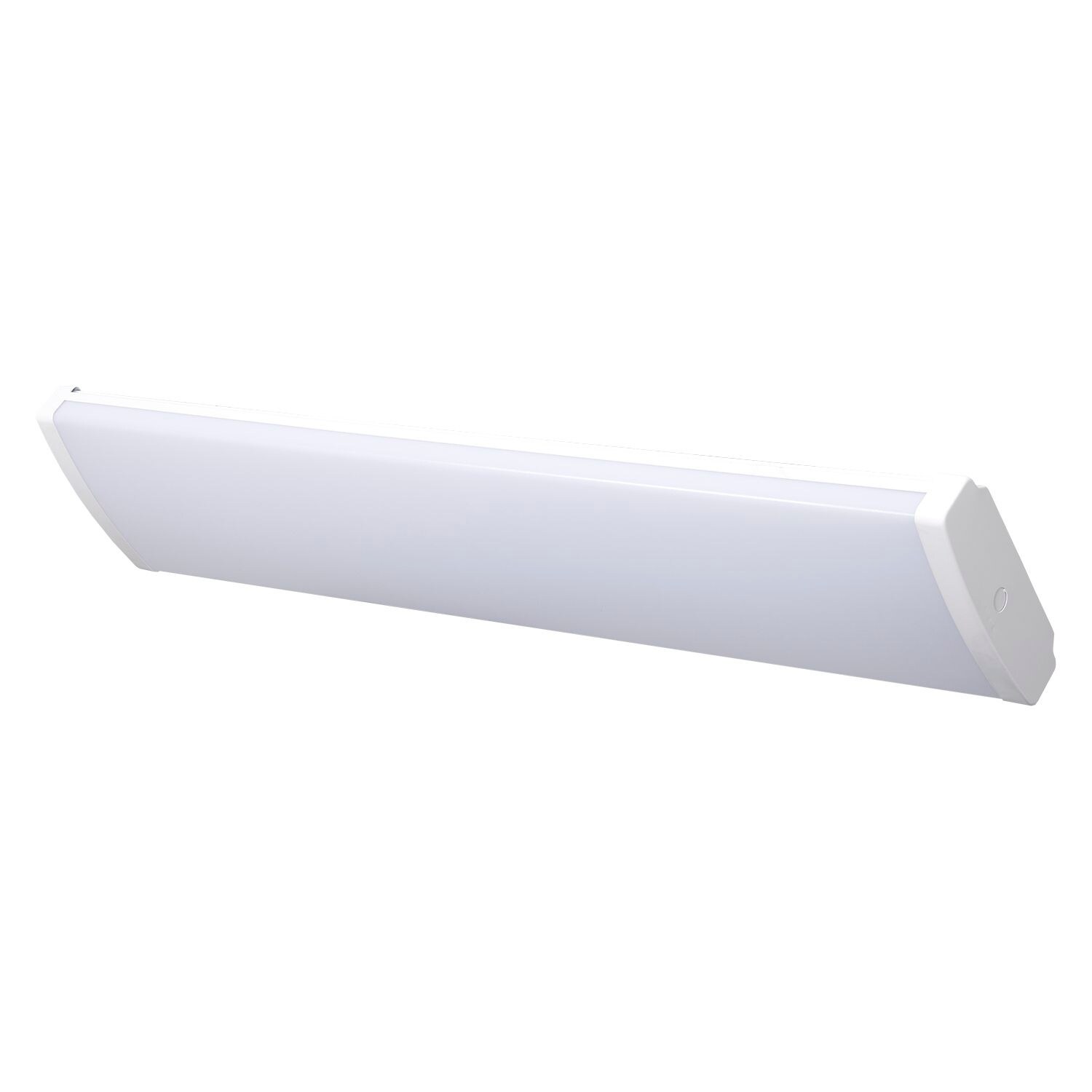 4 Ft. Dimmable Ceiling Light With Remote， 4800 Lumens - White - Mycitystee