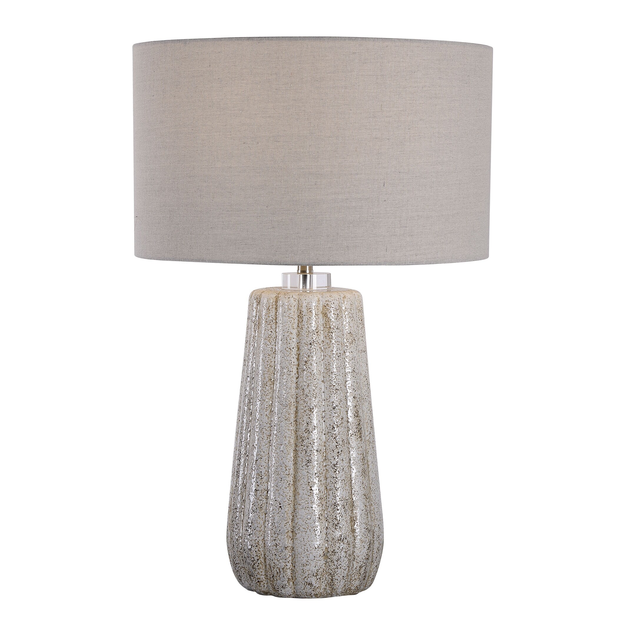 Uttermost Pikes Stone-Ivory Table Lamp - Mycitystee