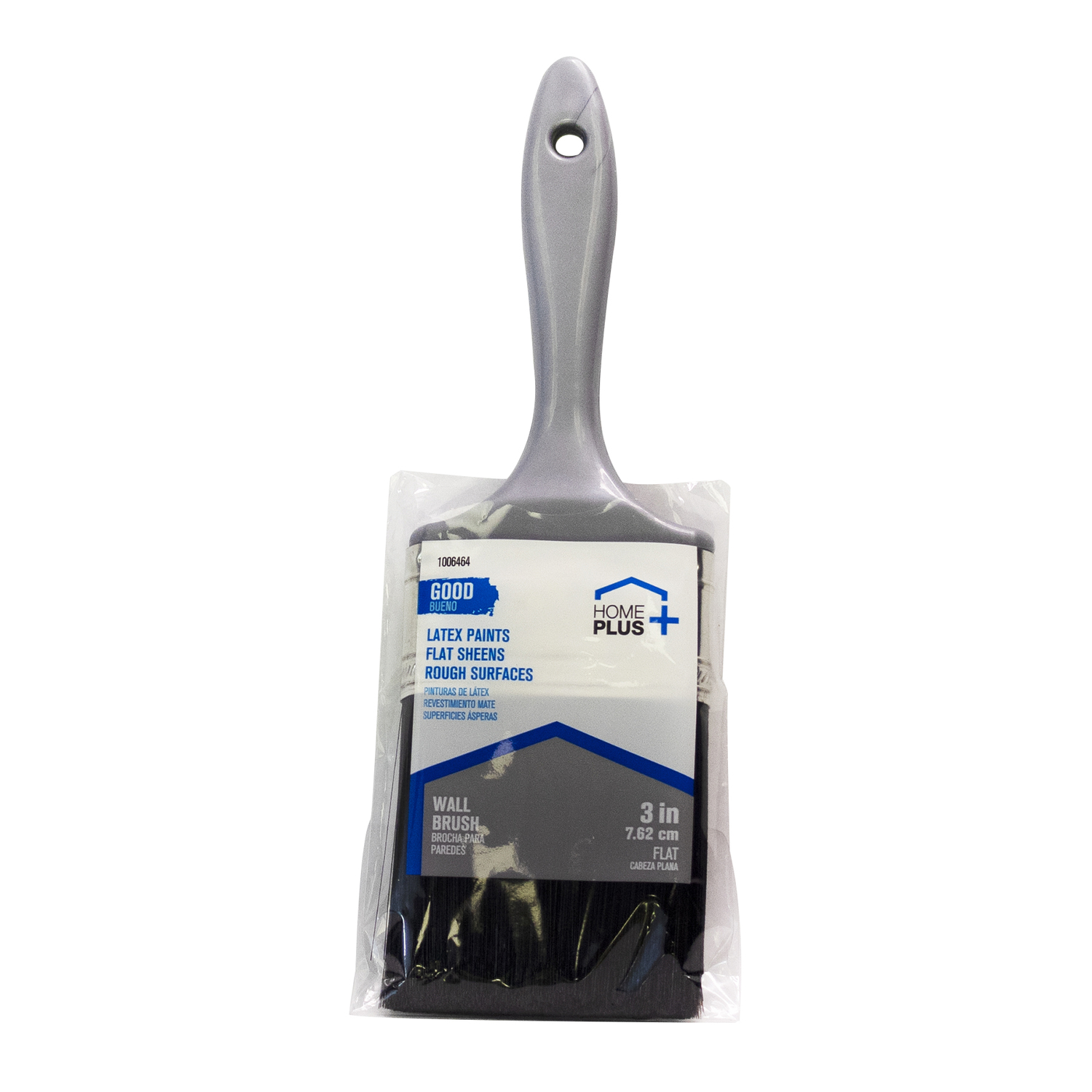 Home Plus Good 3 in. Flat Paint Brush - Mycitystee
