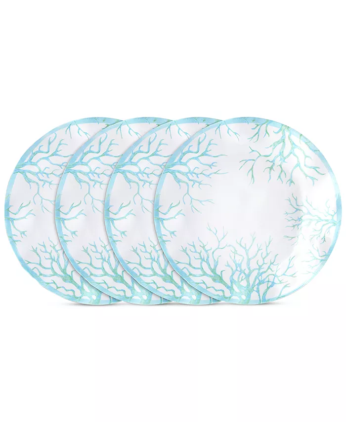 Q Squared Captiva 4-Pc. Melamine 10.5