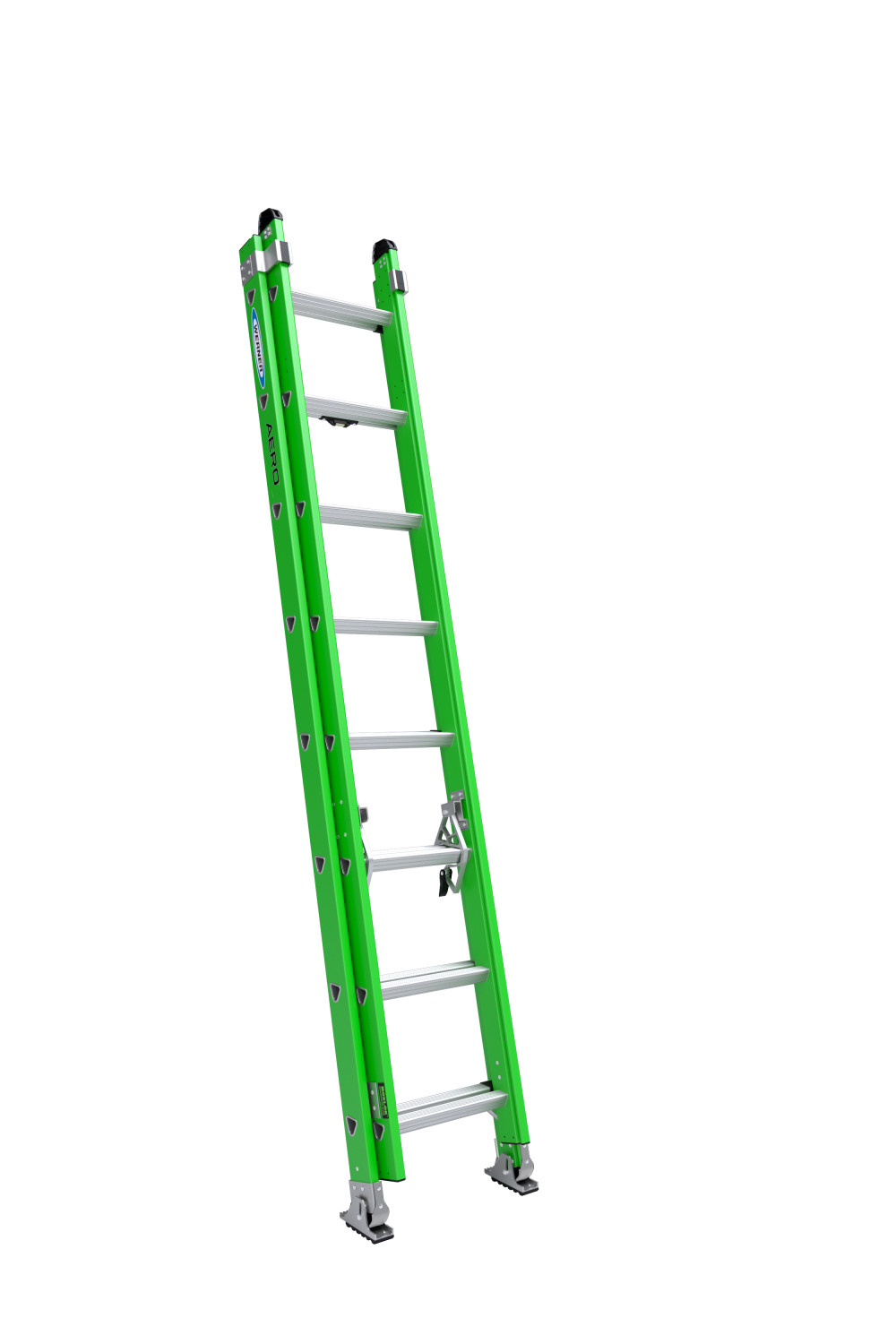 Werner AERO Extension Ladder 16' TYPE IAA Fiberglass Box Rail/Tri Rung - Mycitystee