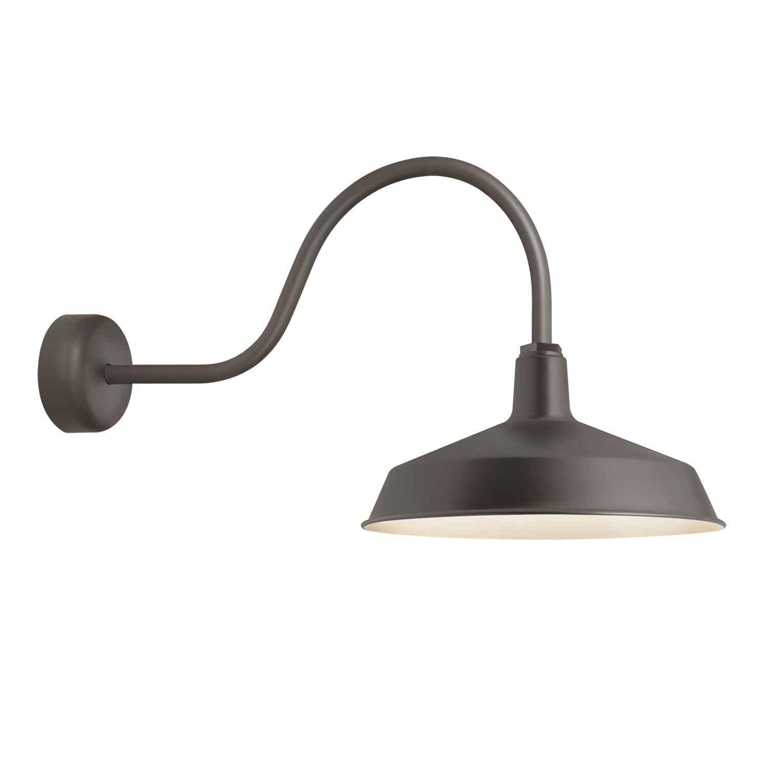 Troy RLM Lighting Standard Textured Bronze 30 inch Arm Wall Sconce Shopping - The Best Deals on Outdoor Barn Lights | 19494289 - Mycitystee
