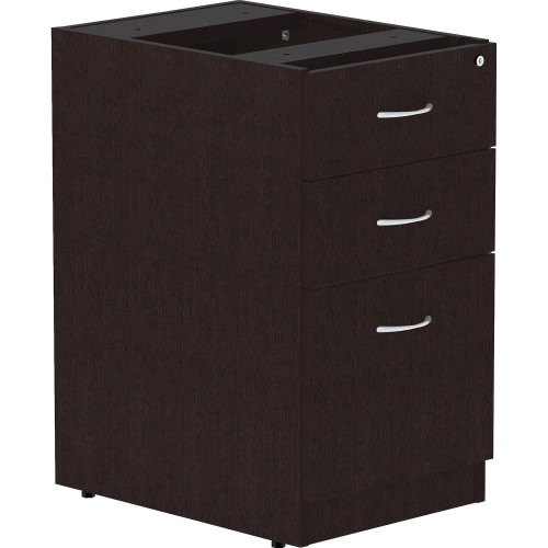 Lorell Essentials Espresso Laminate Pedestal (18220) - Mycitystee