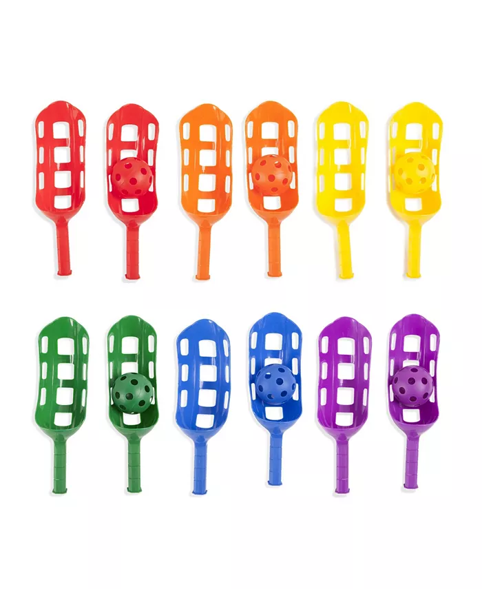 Champion Sports Scoop Ball Set， 18 Pieces - Mycitystee
