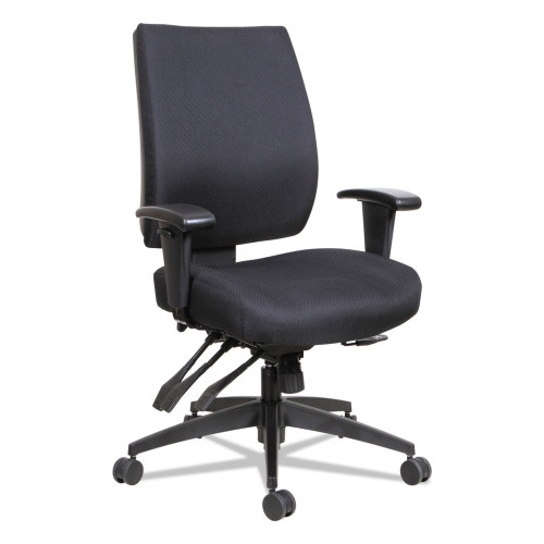 Alera Wrigley Series High Performance Mid-Back Multifunction Task Chair， Supports 275 lb， 17.91