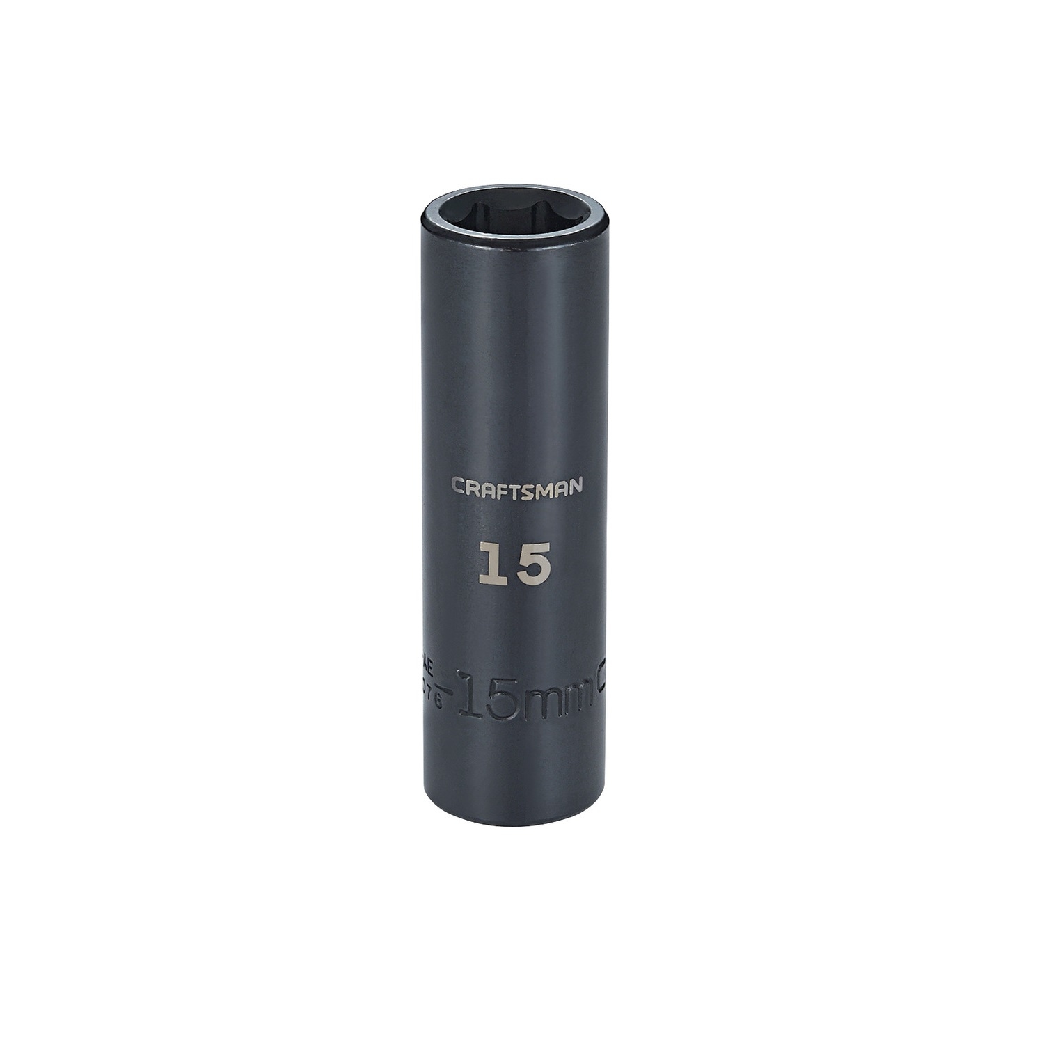 Craftsman 15 mm X 1/2 in. drive Metric 6 Point Deep Deep Impact Socket 1 pc - Mycitystee