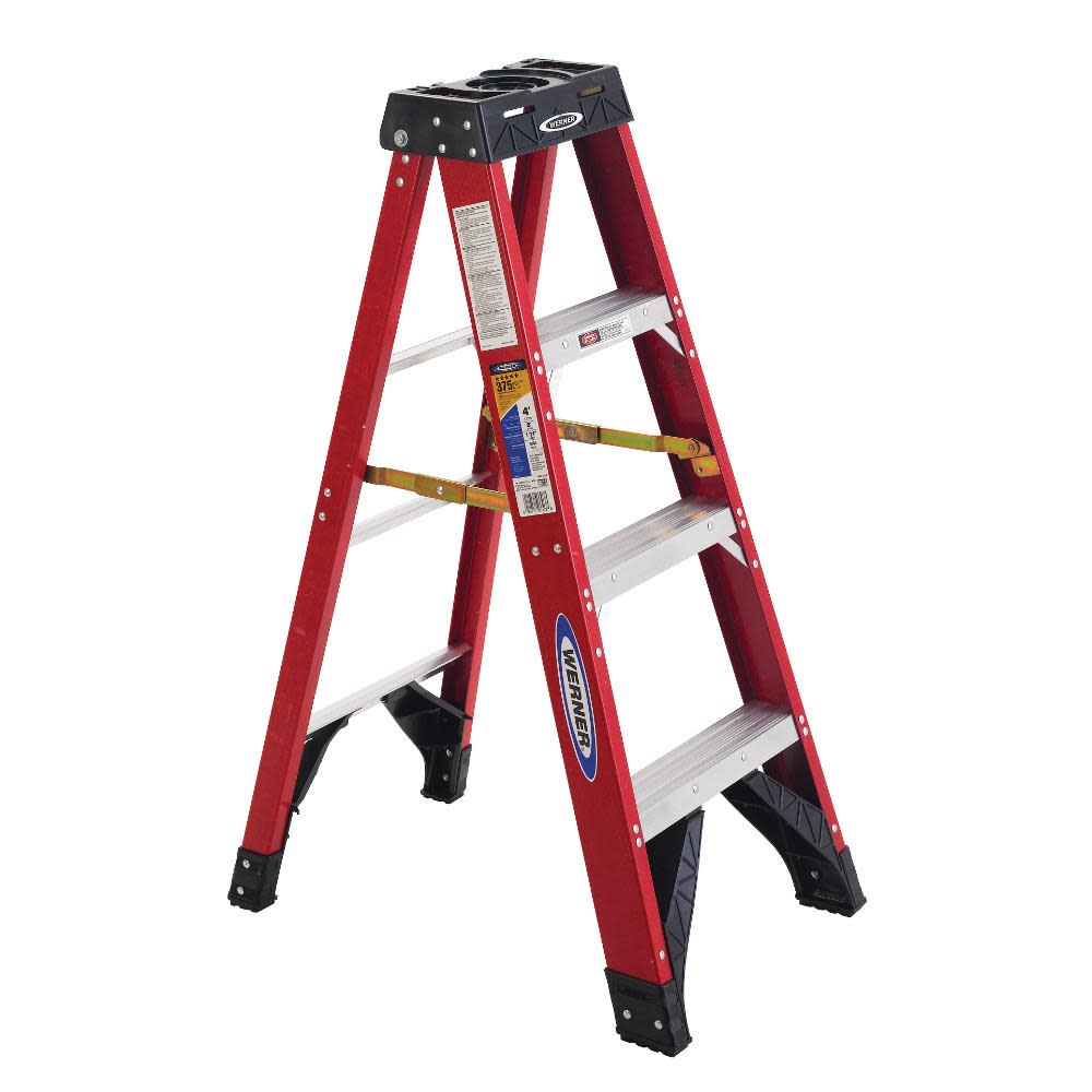 4 Ft. Type IAA Fiberglass Stepladder - Mycitystee
