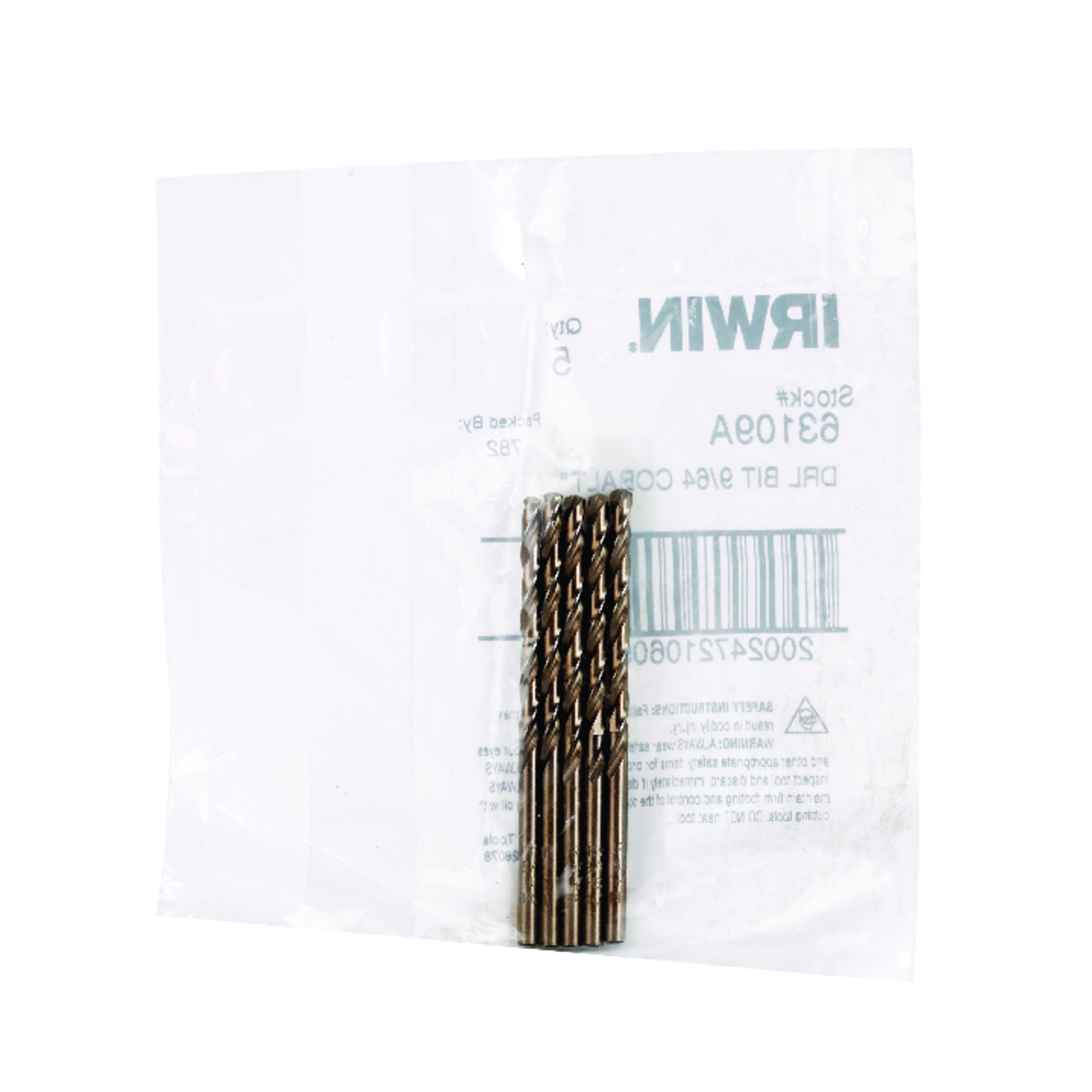 Irwin 9/64 in. X 2-7/8 in. L Cobalt Steel Drill Bit 1 pc - Mycitystee