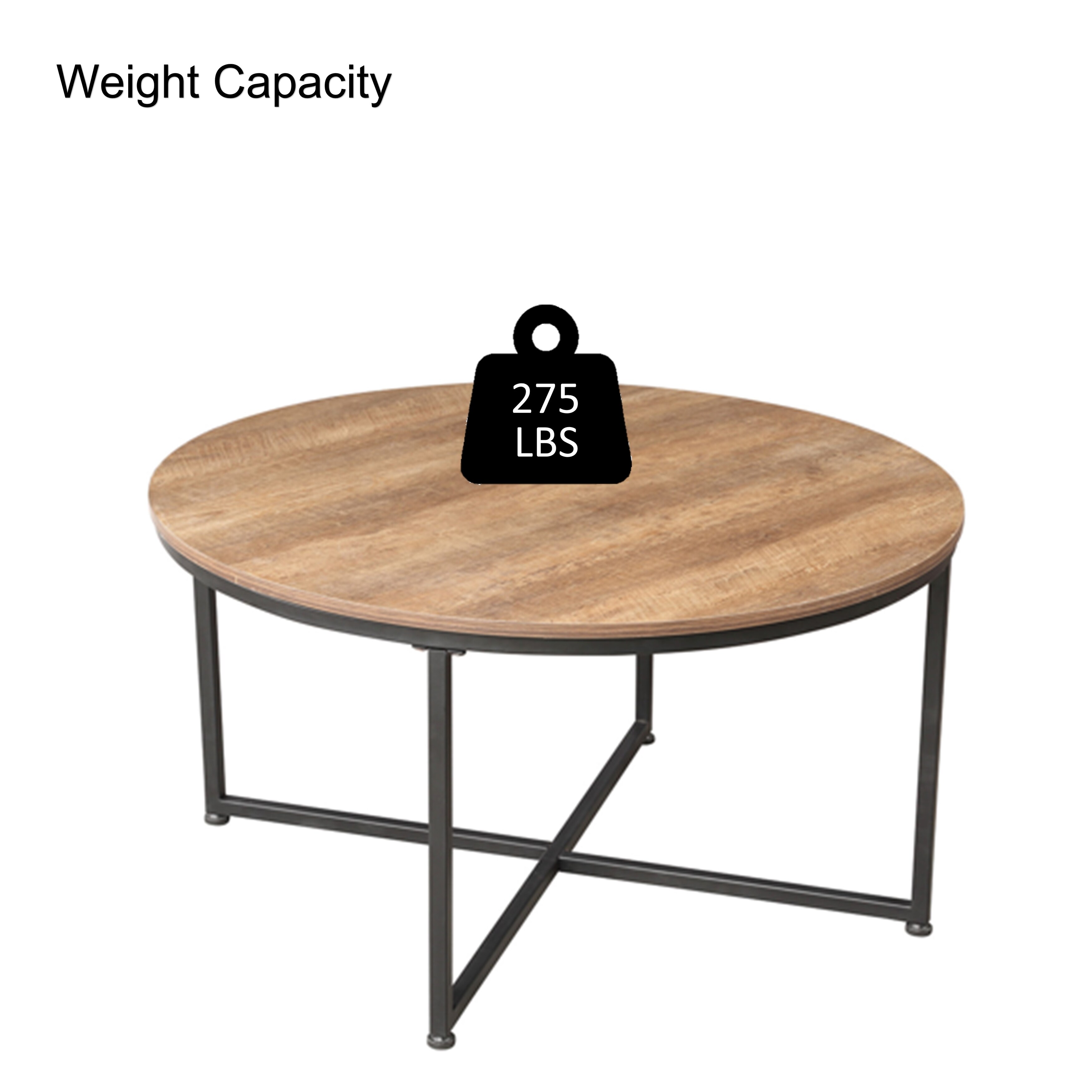 Modern Round Coffee Table - Mycitystee