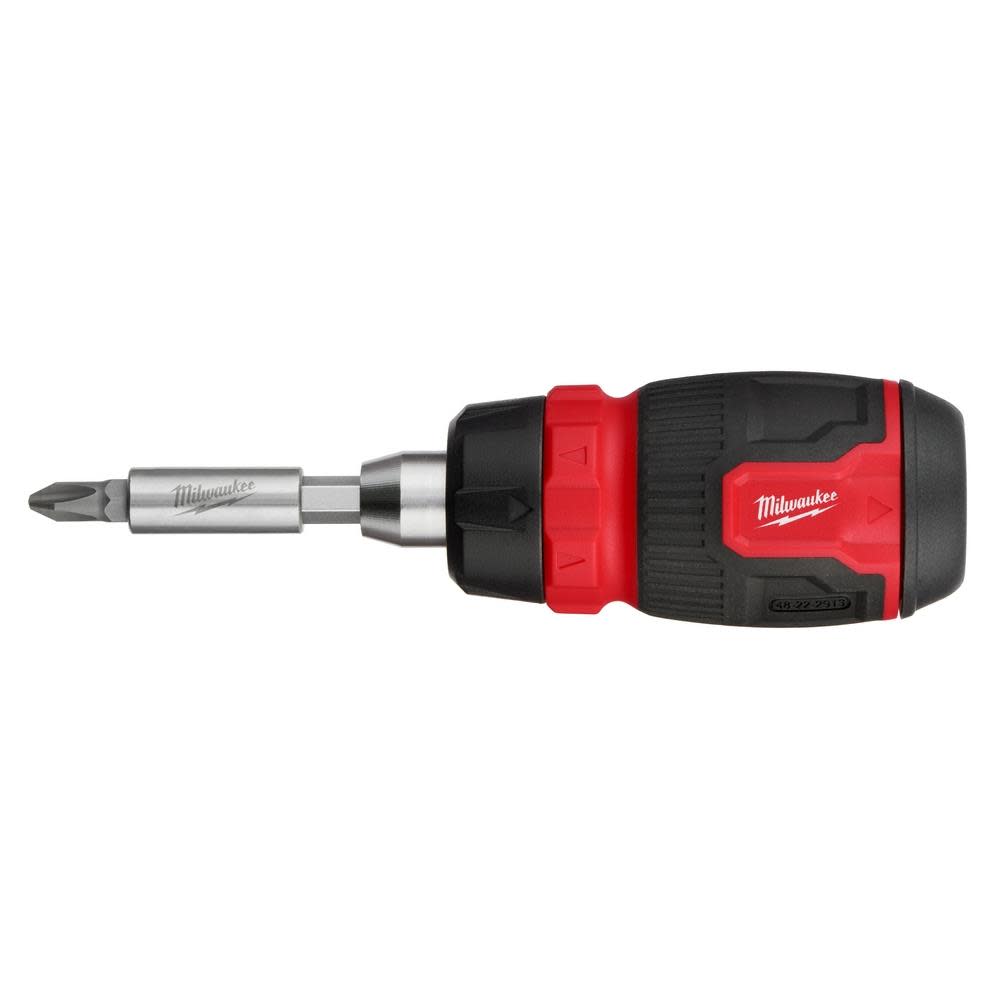 Milwaukee 8-in-1 Ratcheting Compact Multi-Bit Screwdriver 48-22-2913 from Milwaukee - Mycitystee