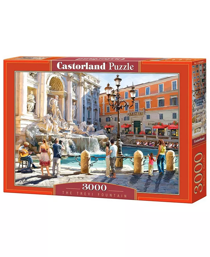 Castorland the Trevi Fountain Jigsaw Puzzle Set， 3000 Piece - Mycitystee
