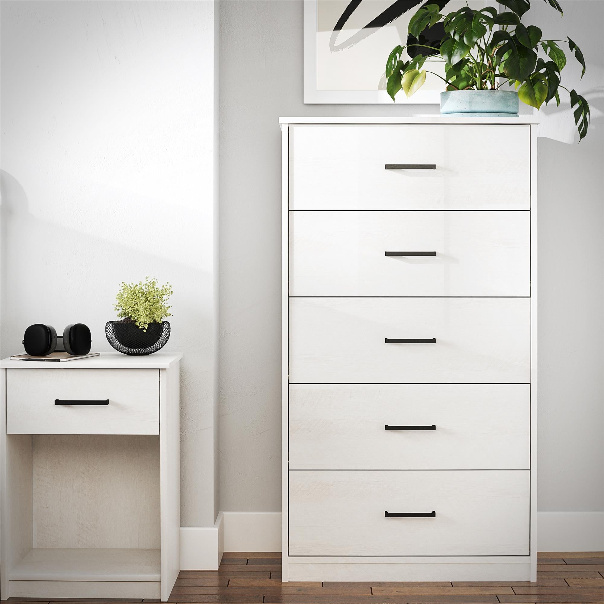 Ameriwood Home Karsan 5 Drawer Dresser - - 36254166 - Mycitystee