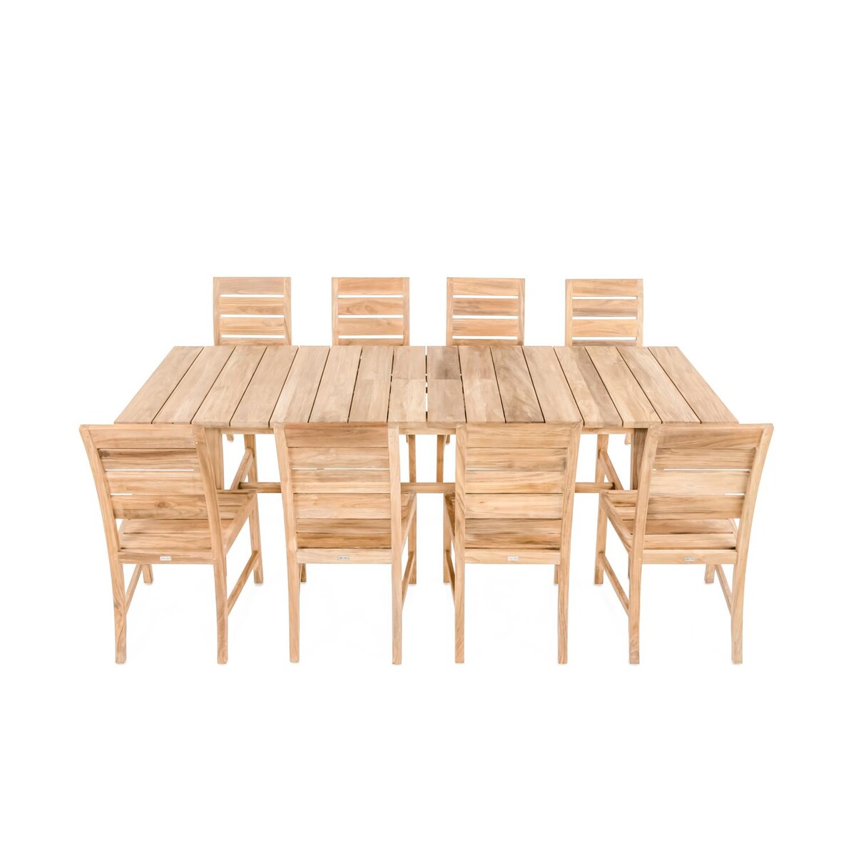 Signature Wistow Lane 9 Piece Teak Patio Dining Set - Mycitystee