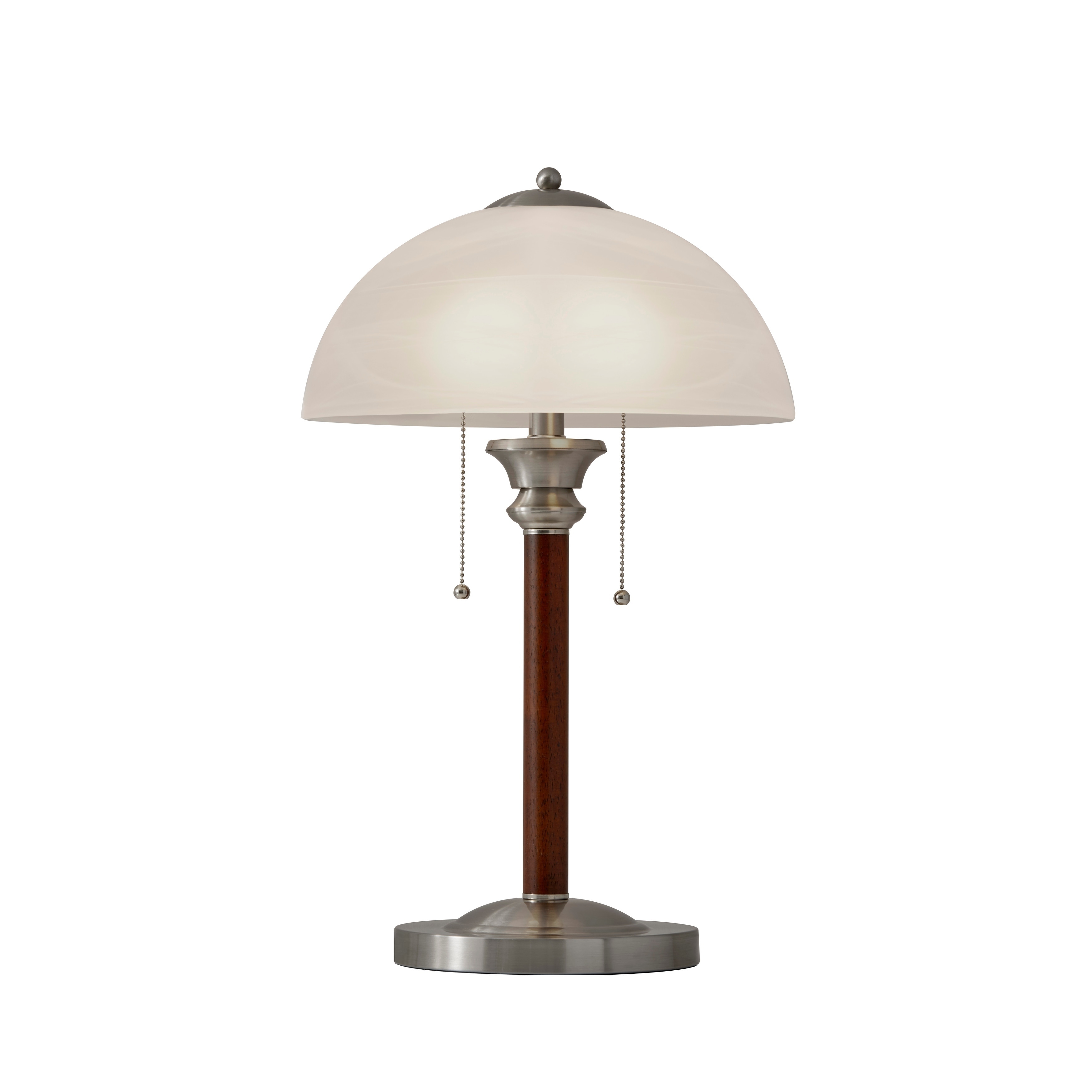 Adesso Lexington Walnut Table Lamp - Mycitystee