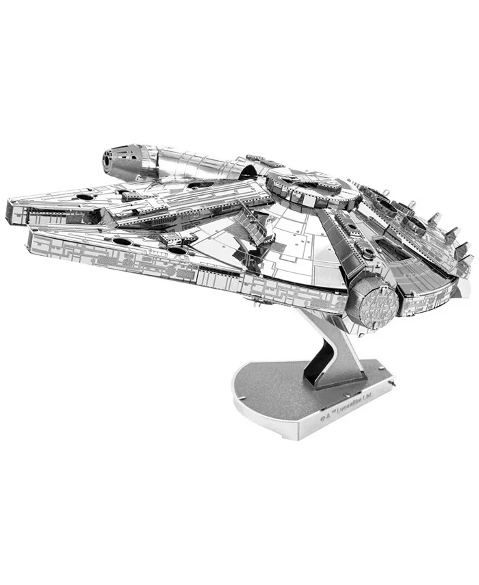 Fascinations ICONX 3D Metal Model Kit - Large Millennium Falcon - Mycitystee