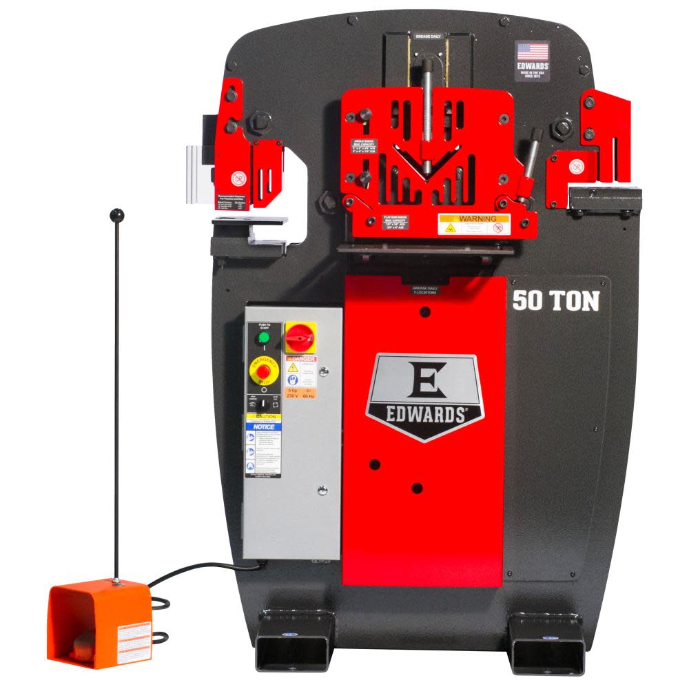 50 Ton Ironworker 3 Phase 460 Volts - Mycitystee