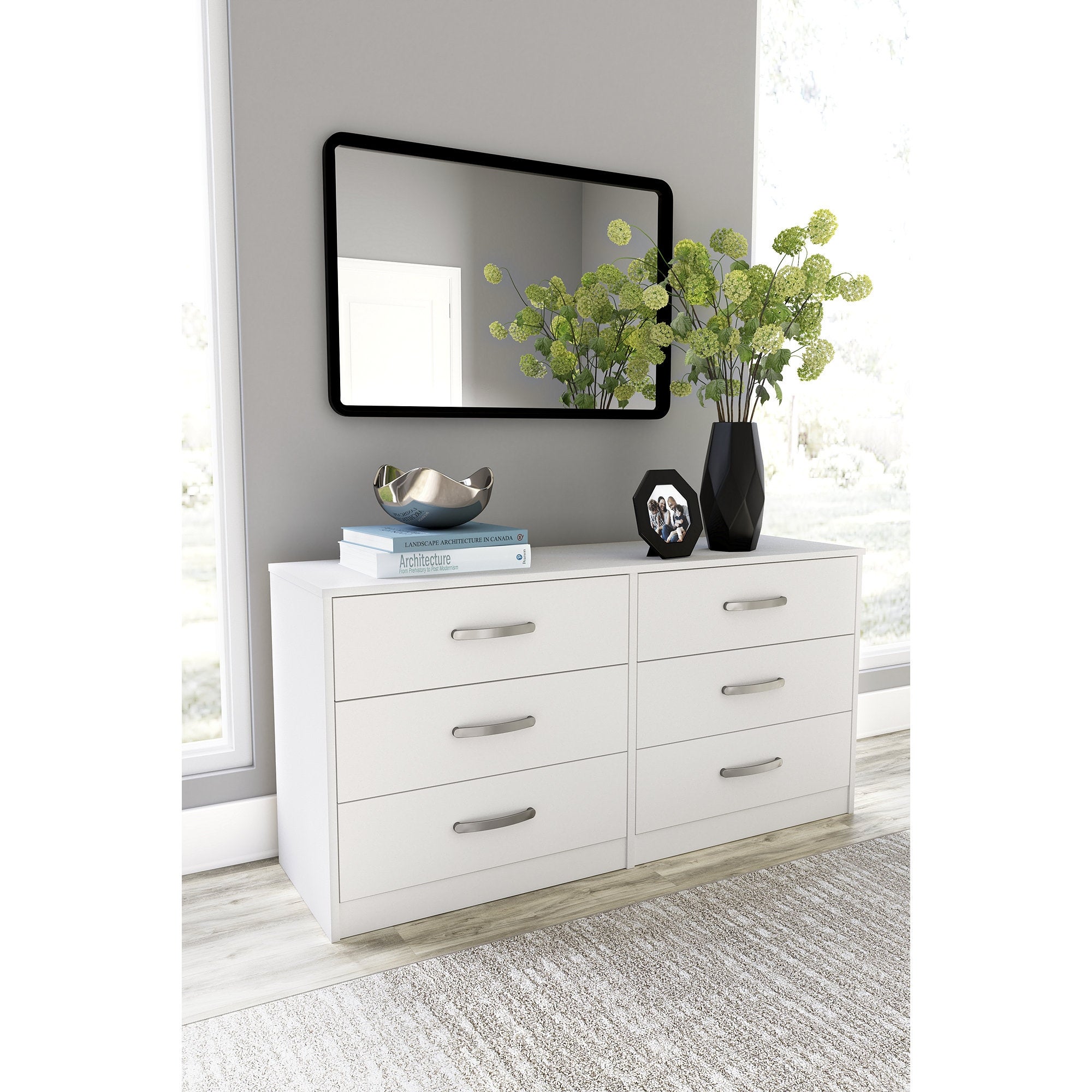 Flannia Six Drawer Dresser - - 32942563 - Mycitystee