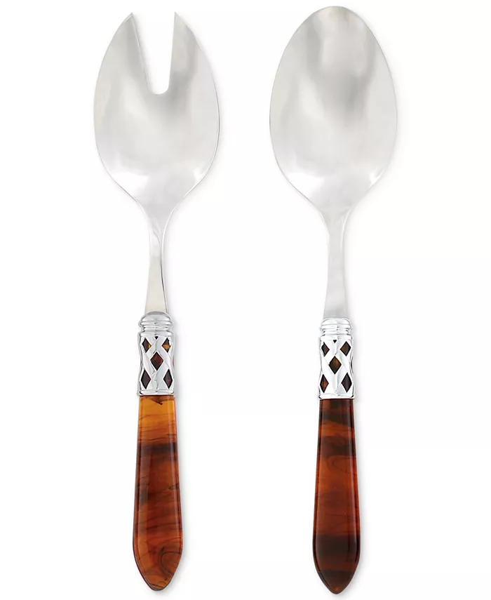VIETRI Aladdin Brilliant 2-Pc. Salad Server Set - Mycitystee