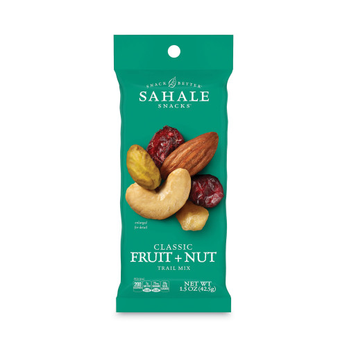 Sahale Snacks Glazed Mixes， Classic Fruit Nut， 1.5 oz， 18/Carton (900022) - Mycitystee