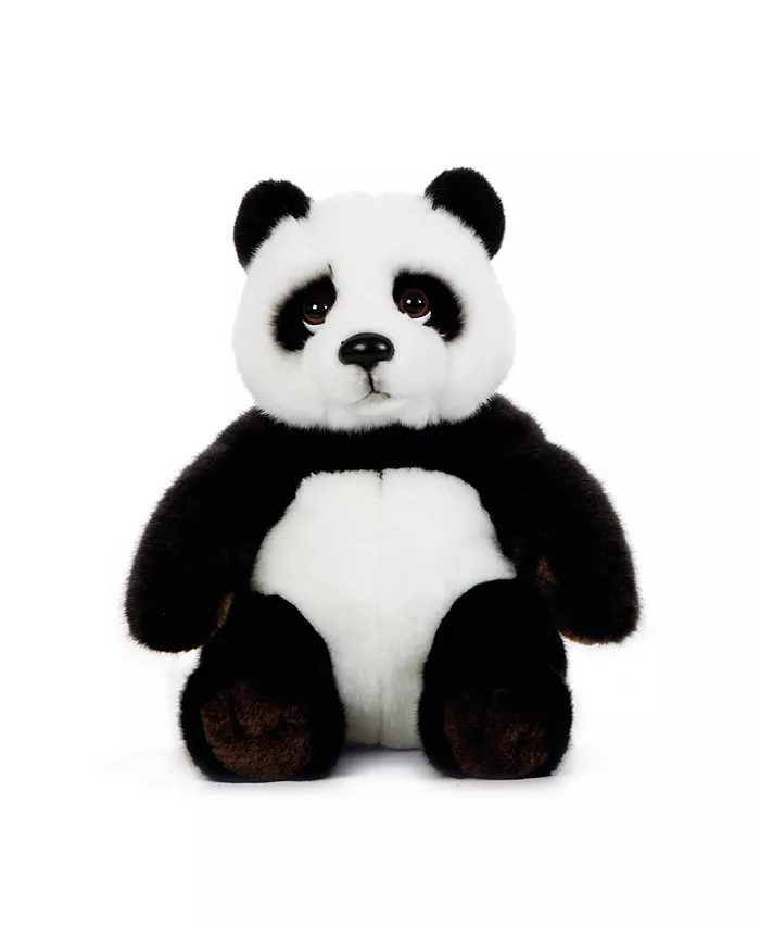 Living Nature Panda Sitting Stuffed Toy - Mycitystee