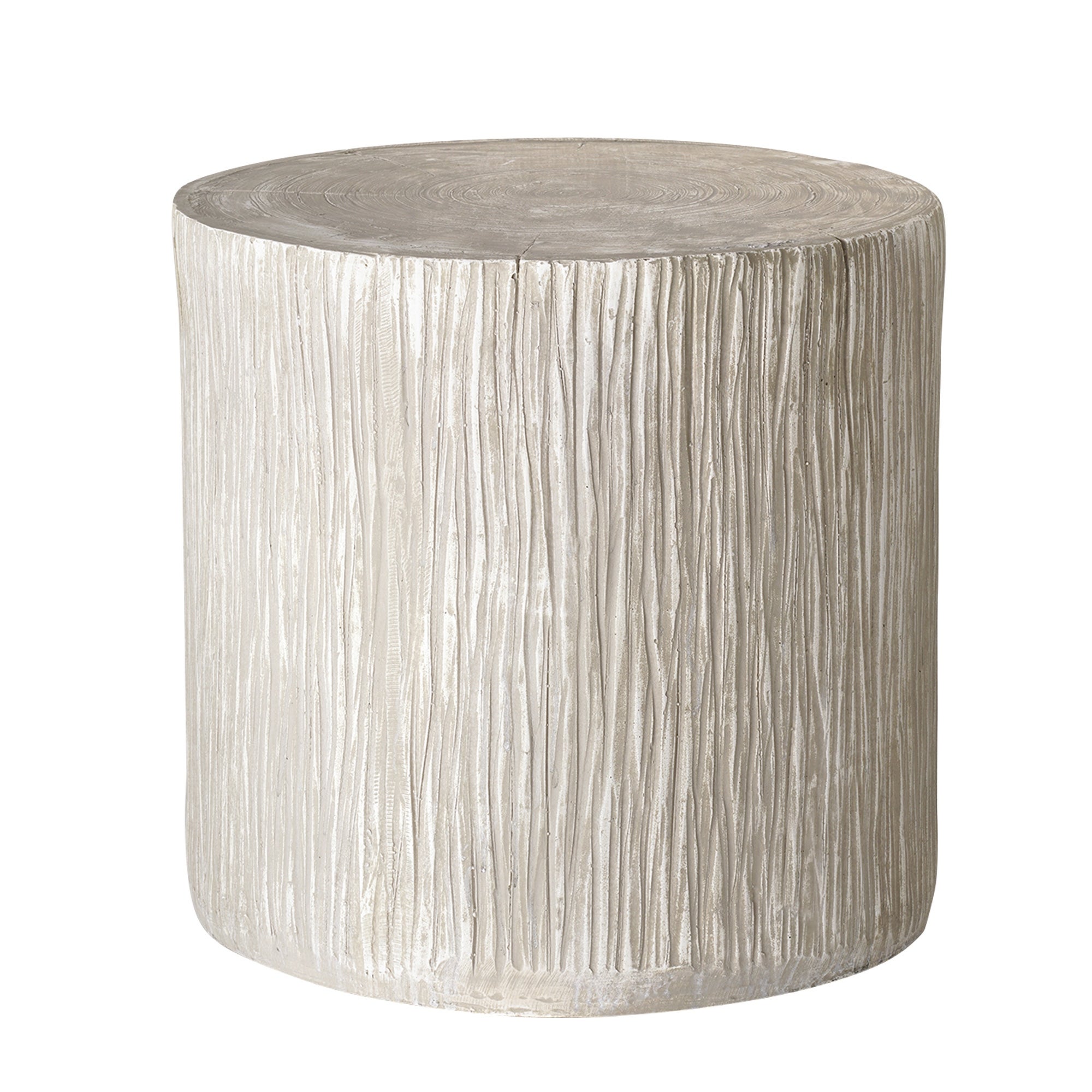 Rustic Boho Tree Stump Accent Stool Side End Table - Mycitystee