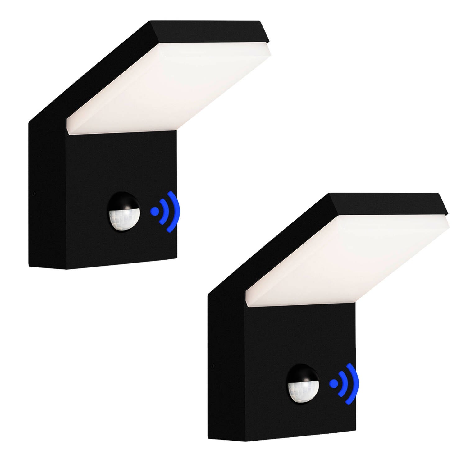 2 Pack Wall Light Outdoor LED Wall Sconce Lighting with Motion Sensor Shopping - The Best Deals on Outdoor Wall Lanterns | 40885242 - Mycitystee