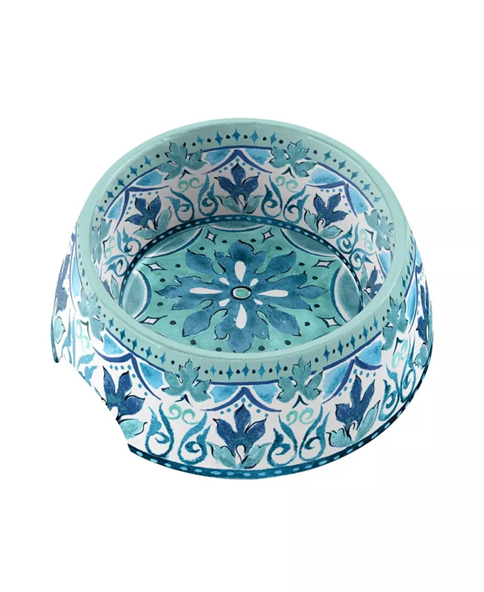 TarHong Gibraltar Double Wall Pet Bowl， Medium， 7.1 X 2.8